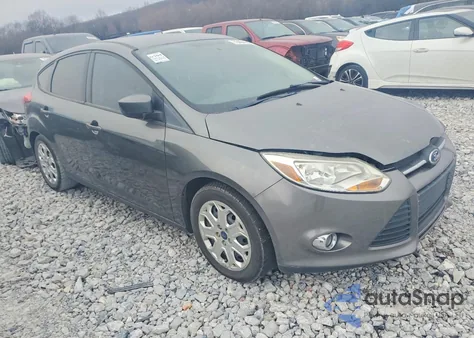 2012 Ford Focus Se from USA, damaged, VIN 1FAHP3K26CL270812